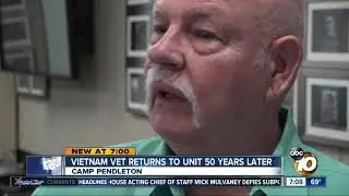 Vietnam veteran returns to Camp Pendleton, sharing story of historic battle
