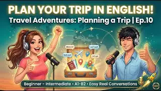 Planning a Trip in English: Easy Conversations for Beginners | English Boost Hub Ep.10