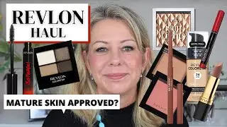 Revlon Haul and Try On | Mature Skin Approved?