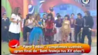 COPA DE BAILE PARA TODOS 1er LUGAR VALERYA EN BAILA QUINCEA&Ntilde;ERA DE TV AZTECA
