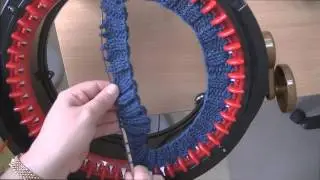 How to Put a Knitted Ribbed Brim on an Addi King