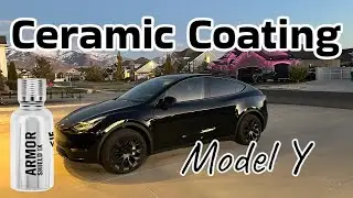 Tesla Model Y Ceramic Coating | Armor Shield IX Avalon King DIY Kit