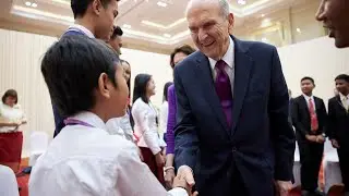 In His First Visit to Cambodia, Prophet Unveils Phnom Penh Temple Rendering