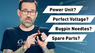 Voltage, Power Units, Bugpin Needles - We answer your Tattoo Equipment Questions!