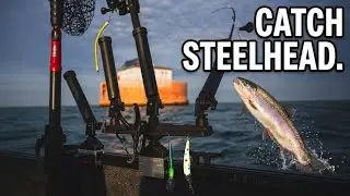 Steelhead Trolling Lake Erie - Gear, Lures & Technique