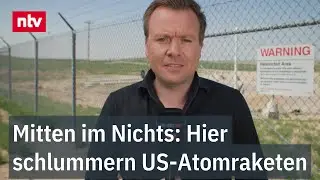 Mitten im Nichts: Hier schlummern US-Atomraketen - TV-Kameras k&ouml;nnen einfach filmen