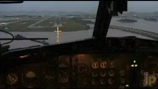 727-200 Rio de Janeiro Sunset Arrival