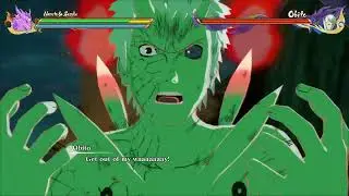 Naruto And Sasuke Against Obito Jinchuriki (Story Boss Battle)