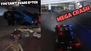 Lucas & Quangle Chase Shlomi (MANOR)I After He Gets PRESSED By Lucas to ESCAPE | NOPIXEL 4.0 GTA RP