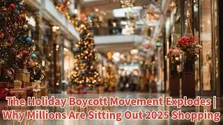 Holiday Boycott 2025: Families Reject Corporate Christmas | Economic Impact & Growing Protest
