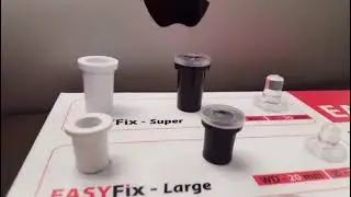 EASYfix spacers for dimensional letters/logos/panels.