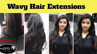 Hair Extensions BEFORE & AFTER |
