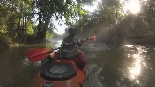 current river annual kayak  trip baptist camp to round spring 7/18/15