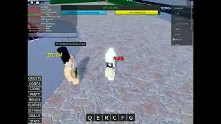 An Exploiter Hacking In Roblox (A Hero's Destiny)