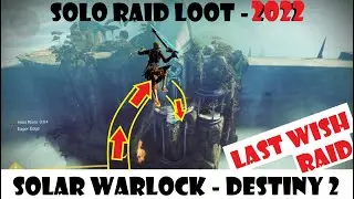 SOLO Raid Chest - JUMPING FOR LOOT in 2022 - Last Wish Raid - Morgeth encounter