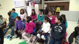O Come Let Us Adore Him by older kids