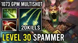 This HAPPENED When You Let Medusa Farm | WTF 1073 GPM Multishot Carry Dota 2