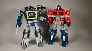 Talking Decepticon - recenzja LEGO TRANSFORMERS Soundwave 10358 #transformers #lego #grohl666