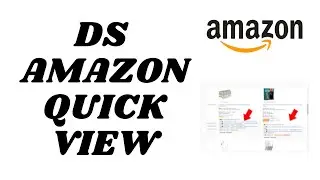 Ds Amazon Quick View | Amazon Fba Wholesale | Amazon Chrome Extension