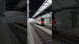 Автобус IR36 на вокзале Цюрих HB, Швейцария 🇨🇭 #sbb #cff #ffs #train #trains #travel #shorts #yt