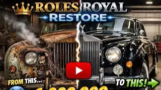 FULLY Restoration Abandoned ROLLS ROYCE | Restoring OLD LUXURY Car FORGOTTEN For 50 Years