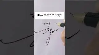Watch Me Craft a Personalized Signature ✍️ | Custom Signature Design #art #signature