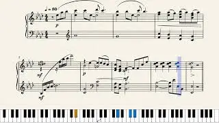 合唱曲：群青 ピアノ伴奏譜（Gunjou Piano score）