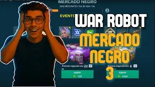 BLACKMARKET: OPENING 8K KEYS CHESTS GOLD @playwarrobots