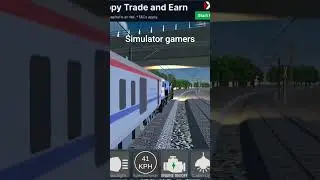 When trains doesn't clear signal #railway #trainsimulator #indianrailways #trainsignal #railconnect