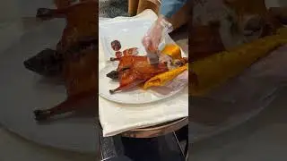 Peking Duck Night, Visiting Toronto, Canada, and having. Chinese Dinner in Toronto