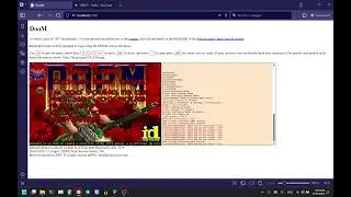 Running Doom in browser via Portal 2 as webserver