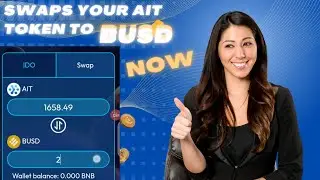 How to sell Ait token on trustwallet | sell | swap Ait token to BUSD / Ait token withdrawal.