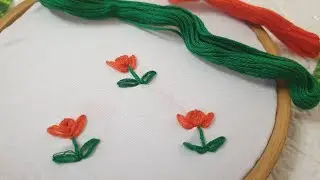 Beautiful flower embroidery all over stitch/All over  Flower embroidery design marianova