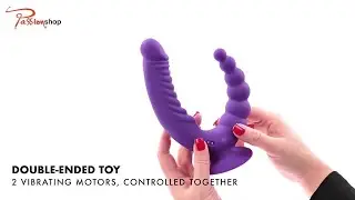 Rider by Evolved | Flexible Double-Ended Silicone Toy with Remote Control