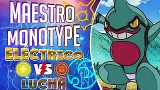MONOTYPE EL&Eacute;CTRICO vs MONOTYPE LUCHA: TOXICROAK SE VUELVE LOCO! COMBATES ONLINE POK&Eacute;MON SOL Y LUNA