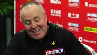 🎥  John Higgins on beating Ronnie O'Sullivan in the Betfred Masters&rsquo; Qtr Final
