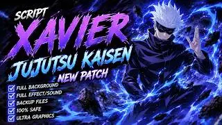 UI vigntte REVAMP Script Skin Xavier JJK - Satoru Gojo No Password| Full Effect Voice |Patch Terbaru