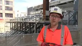 Crossrail Station Design: Installing the architectural ceiling at Farringdon