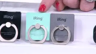 iRing Wearable Adhesive Phone Stand & Mount for Mobile Devices with Courtney Cason