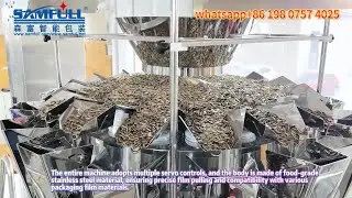 High speed vertical packaging machine for sunflower seeds,multi head weigher vffs small pouch pack