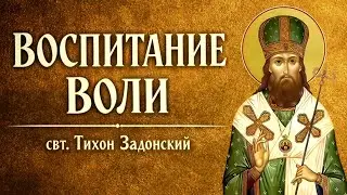 ВОСПИТАНИЕ ВОЛИ | свт. Тихон Задонский