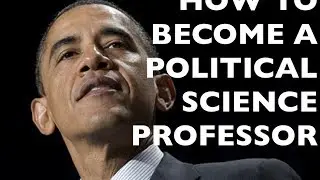 How to become a professor in POLITICAL SCIENCE