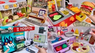 [🐰toy asmr🐰] Cooking with Toys! Compilation of Kitchen Playset ASMR Satisfying with Unboxing