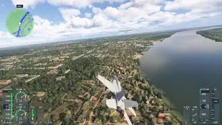 Microsoft Flight Simulator 2024 Херсон -Каховка