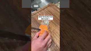 Delicious homemade salmon oshi sushi 🍣😲                  🎥: BViral