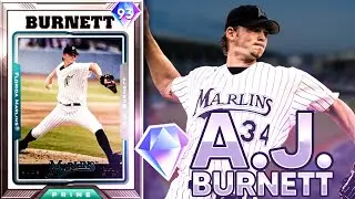 *NEW* DIAMOND A.J. BURNETT IS AMAZING! MLB THE SHOW 21 DIAMOND DYNASTY GAMEPLAY