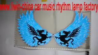 Liwin hot sale excellent quality blue wing music dancing light