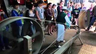 Artisan Making a Llama Wool Sweater