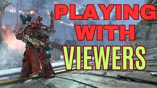 More Techmarine testing in new PTS server with new Builds and Weapons and Helping Viewers in SM2