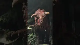 We got stuck on the Dinosaur ride at Animal Kingdom! 🐱&zwj;🐉